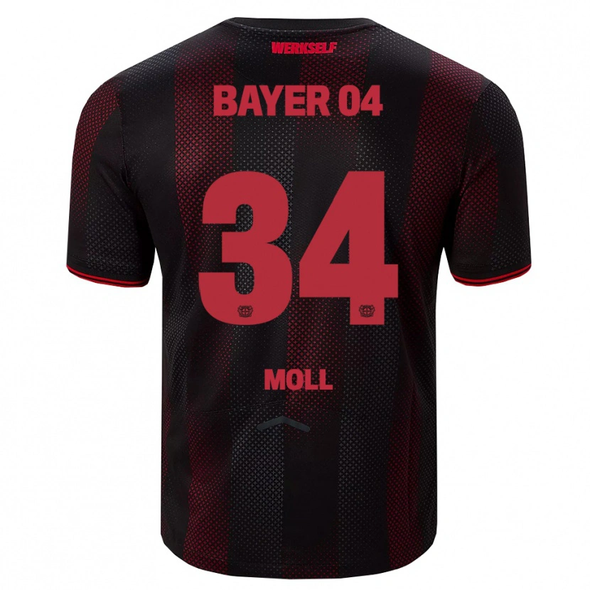 DanxenメンズAnne Moll#34ブラック レッドホームシャツ2025/26ジャージーユニフォーム