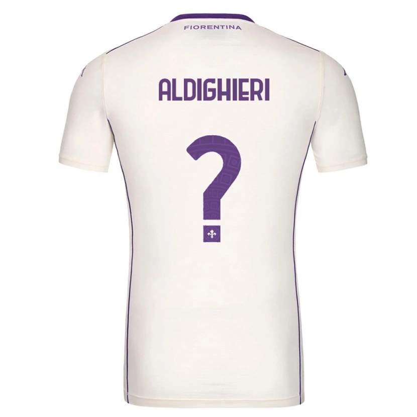 DanxenメンズBenedetto Aldighieri#0ホワイト パープル レッドアウェイシャツ2025/26ジャージーユニフォーム