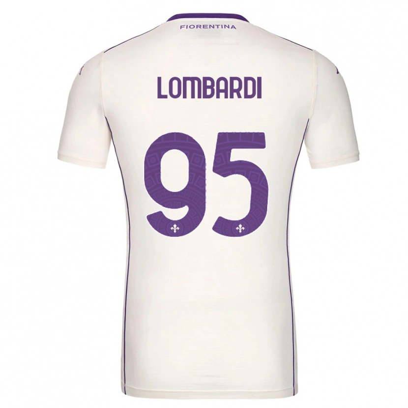 DanxenメンズEmma Lombardi#95ホワイト パープル レッドアウェイシャツ2025/26ジャージーユニフォーム