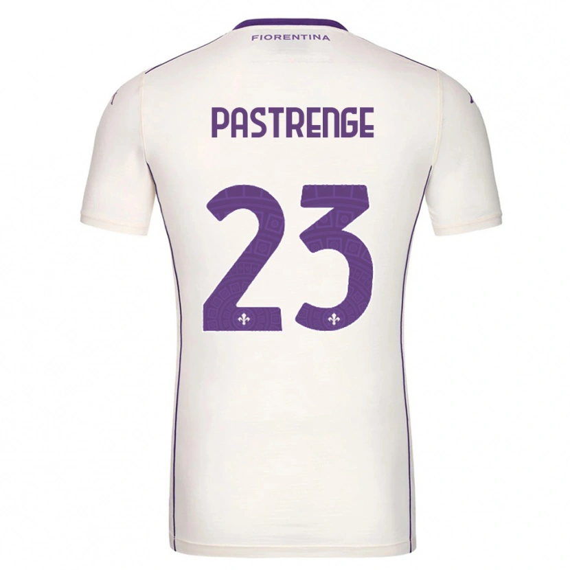 DanxenメンズLucia Pastrenge#23ホワイト パープル レッドアウェイシャツ2025/26ジャージーユニフォーム