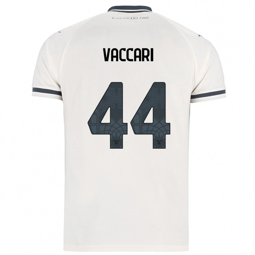 DanxenメンズFlavia Vaccari#44ホワイト ネイビーアウェイシャツ2025/26ジャージーユニフォーム