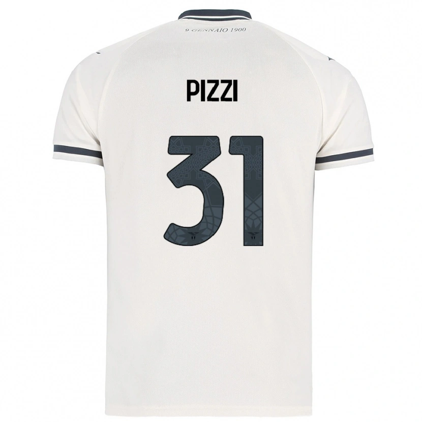 DanxenメンズGiorgia Pizzi#31ホワイト ネイビーアウェイシャツ2025/26ジャージーユニフォーム