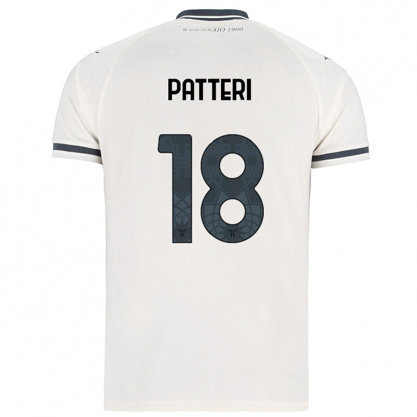 DanxenメンズYari Patteri#18ホワイト ネイビーアウェイシャツ2025/26ジャージーユニフォーム