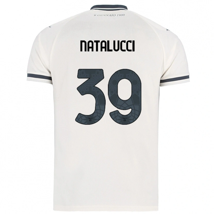 DanxenメンズSerena Natalucci#39ホワイト ネイビーアウェイシャツ2025/26ジャージーユニフォーム