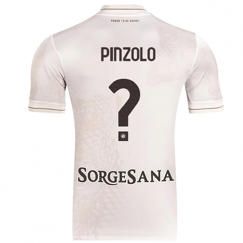DanxenメンズGiandiego Pinzolo#0シャンパン ブラウンアウェイシャツ2025/26ジャージーユニフォーム
