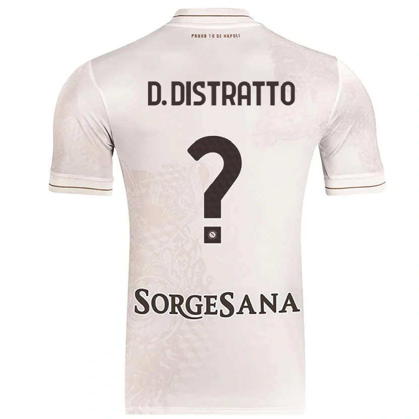 DanxenメンズDonato Distratto#0シャンパン ブラウンアウェイシャツ2025/26ジャージーユニフォーム