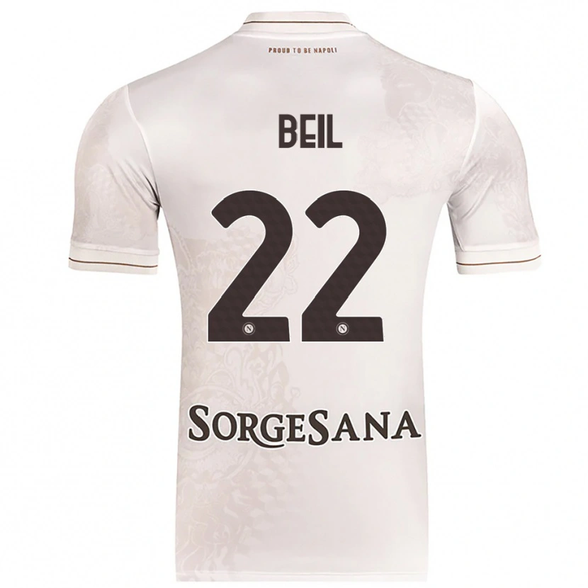 DanxenメンズVivien Beil#22シャンパン ブラウンアウェイシャツ2025/26ジャージーユニフォーム