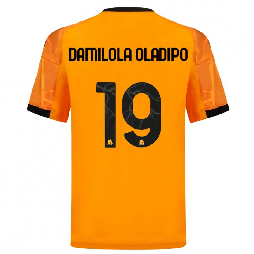 DanxenメンズShukurat Damilola Oladipo#19オレンジ ブラックアウェイシャツ2025/26ジャージーユニフォーム