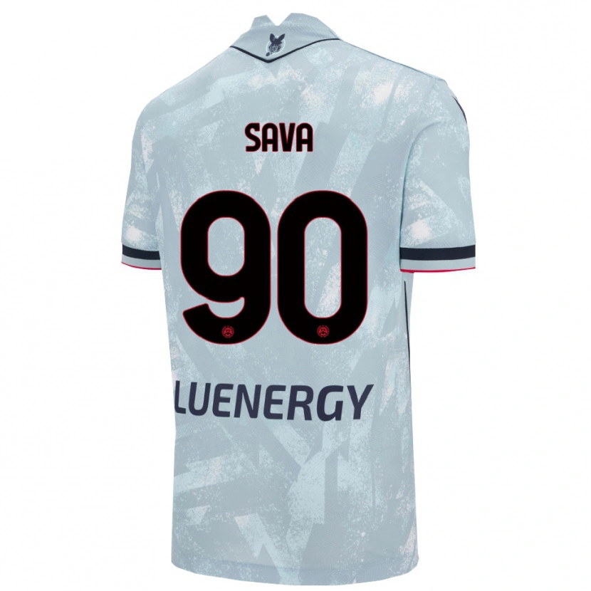 Danxenメンズラズヴァン・サヴァ#90ライトブルー ブラックアウェイシャツ2025/26ジャージーユニフォーム