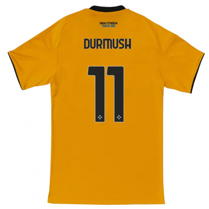 DanxenメンズMert Durmush#11オレンジ ブルーアウェイシャツ2025/26ジャージーユニフォーム