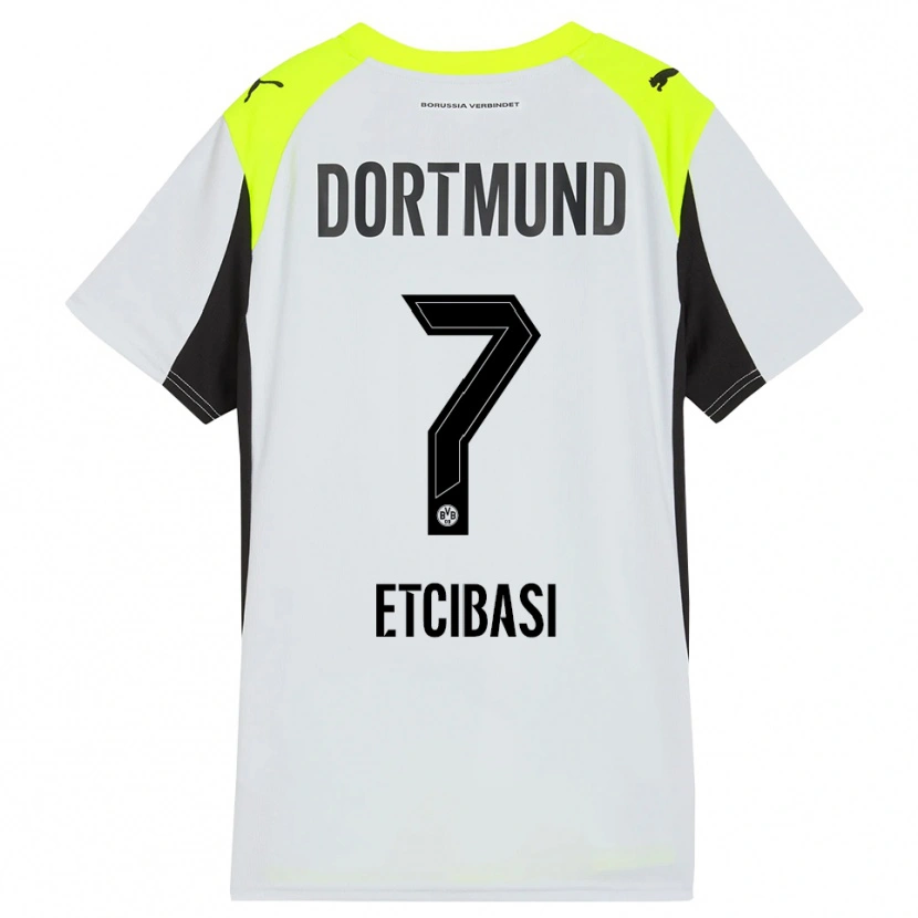 DanxenメンズTaycan Etcibasi#7蛍光イエローアウェイシャツ2025/26ジャージーユニフォーム