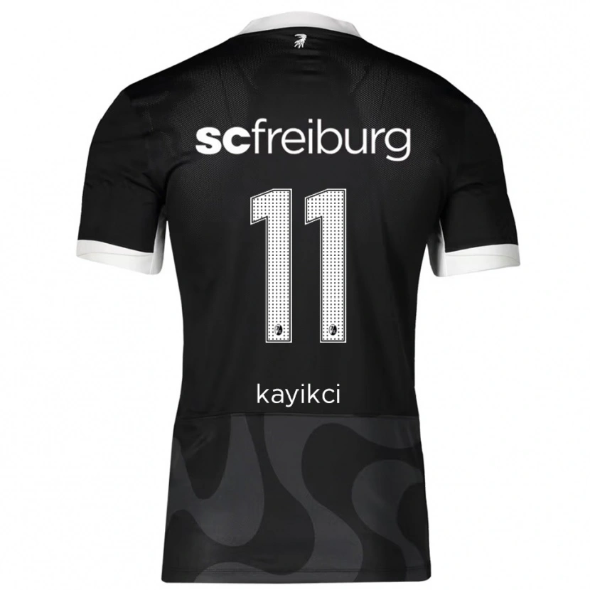 DanxenメンズHasret Kayikçi#11ブラック ホワイトアウェイシャツ2025/26ジャージーユニフォーム