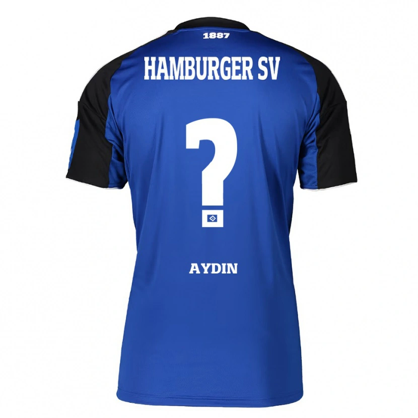 DanxenメンズEmre Aydin#0ブルー ブラックアウェイシャツ2025/26ジャージーユニフォーム