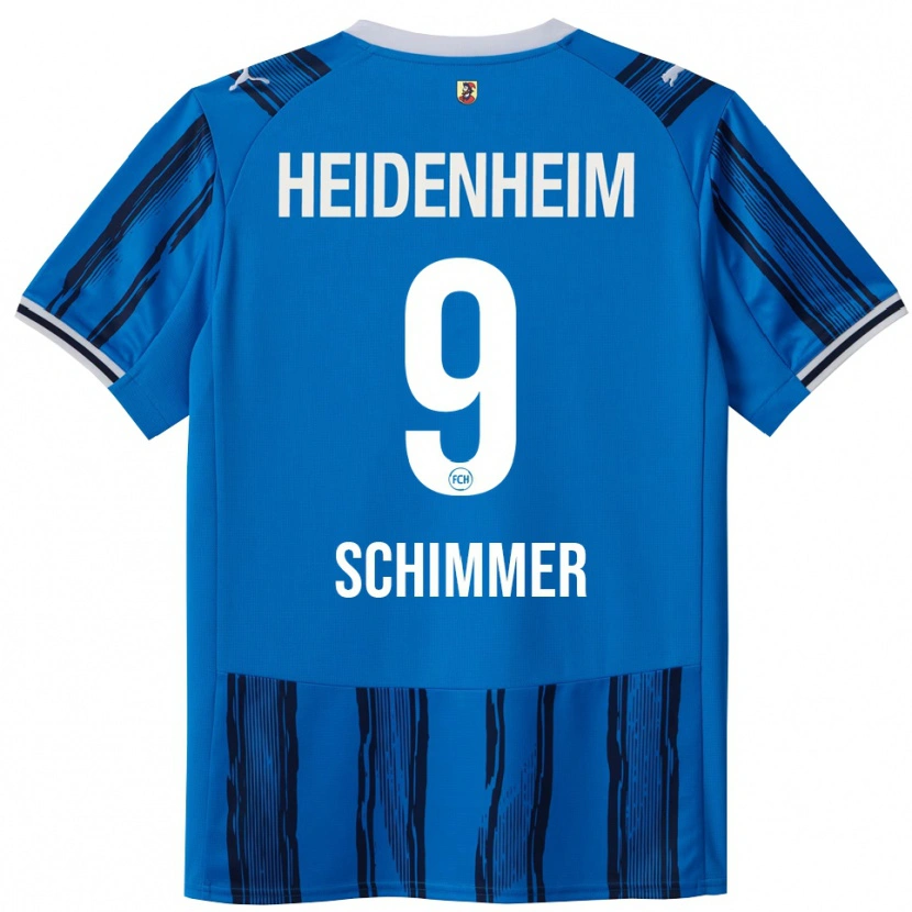 DanxenメンズStefan Schimmer#9ブルー ネイビーアウェイシャツ2025/26ジャージーユニフォーム