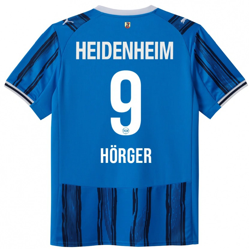 DanxenメンズVerena Hörger#9ブルー ネイビーアウェイシャツ2025/26ジャージーユニフォーム