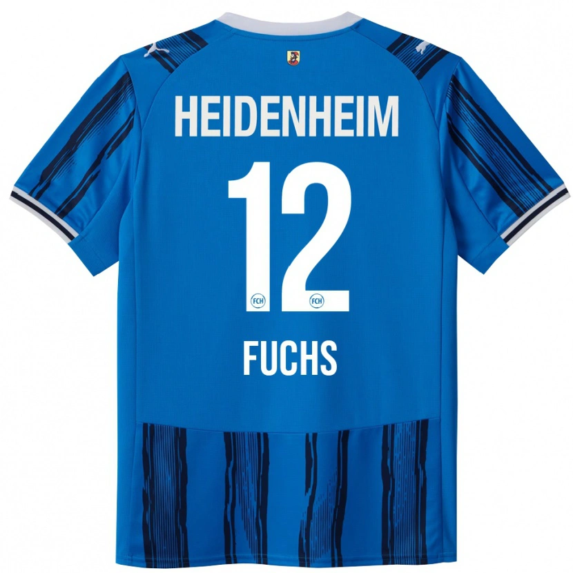 DanxenメンズCeline Fuchs#12ブルー ネイビーアウェイシャツ2025/26ジャージーユニフォーム