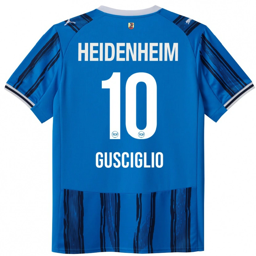 DanxenメンズAlessio Gusciglio#10ブルー ネイビーアウェイシャツ2025/26ジャージーユニフォーム