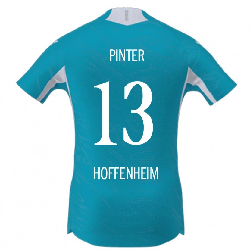 DanxenメンズValentein Pinter#13スカイブルーアウェイシャツ2025/26ジャージーユニフォーム
