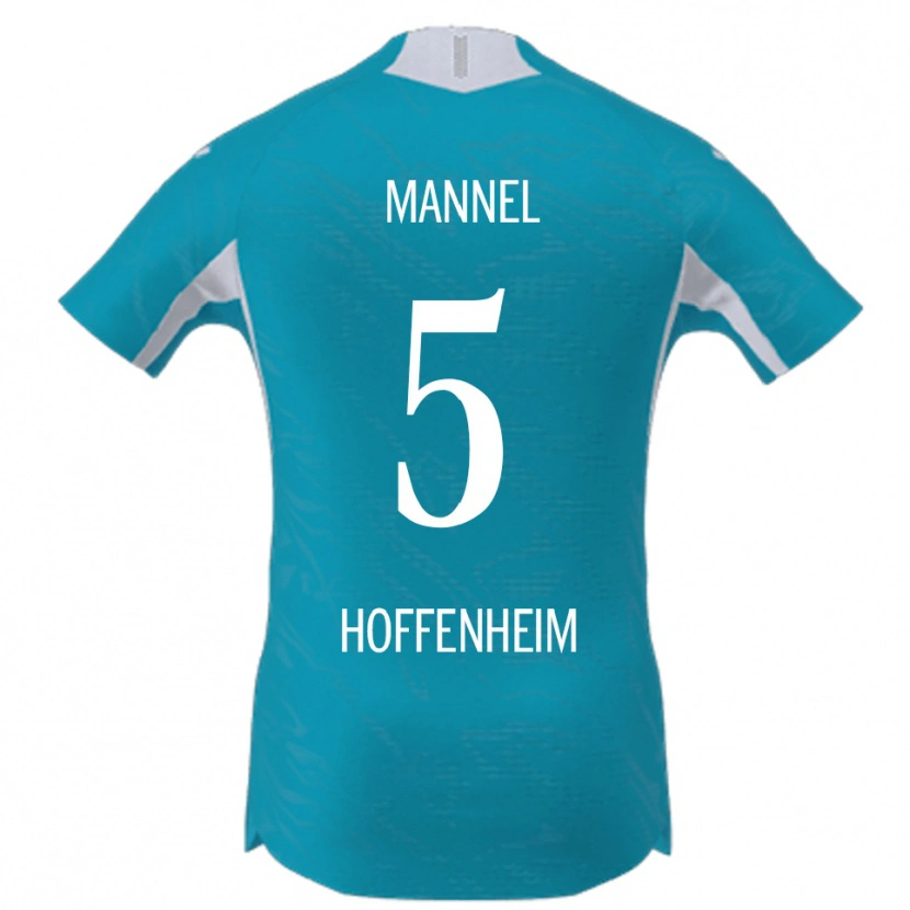 DanxenメンズBixente Mannel#5スカイブルーアウェイシャツ2025/26ジャージーユニフォーム