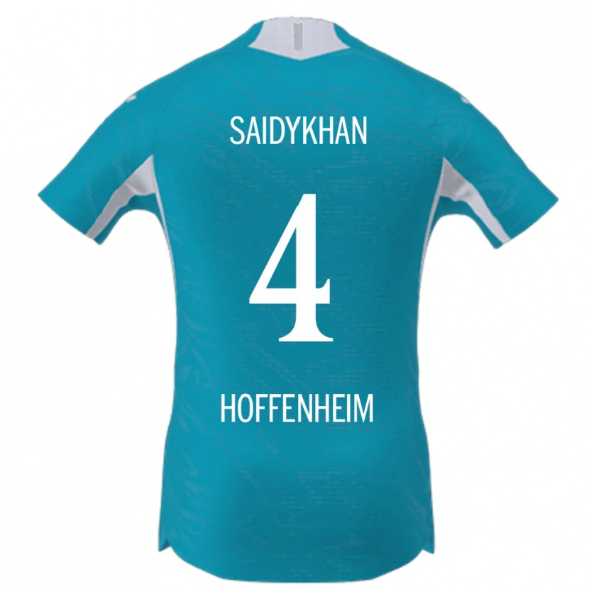 DanxenメンズIbrahim Saidykhan#4スカイブルーアウェイシャツ2025/26ジャージーユニフォーム