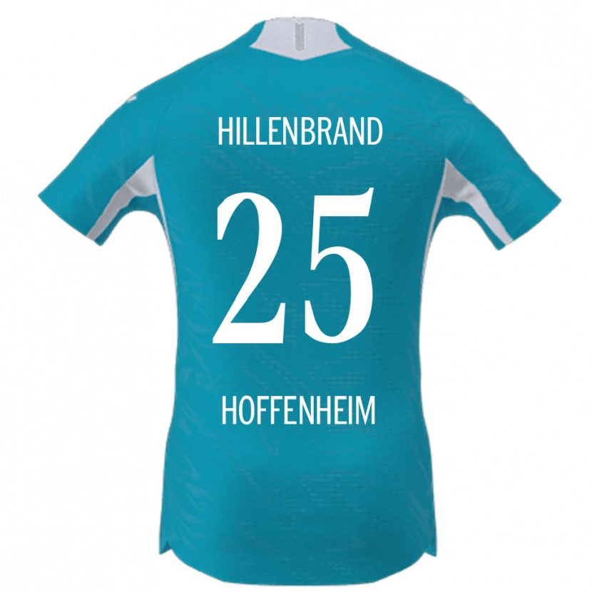 DanxenメンズJack Hillenbrand#25スカイブルーアウェイシャツ2025/26ジャージーユニフォーム