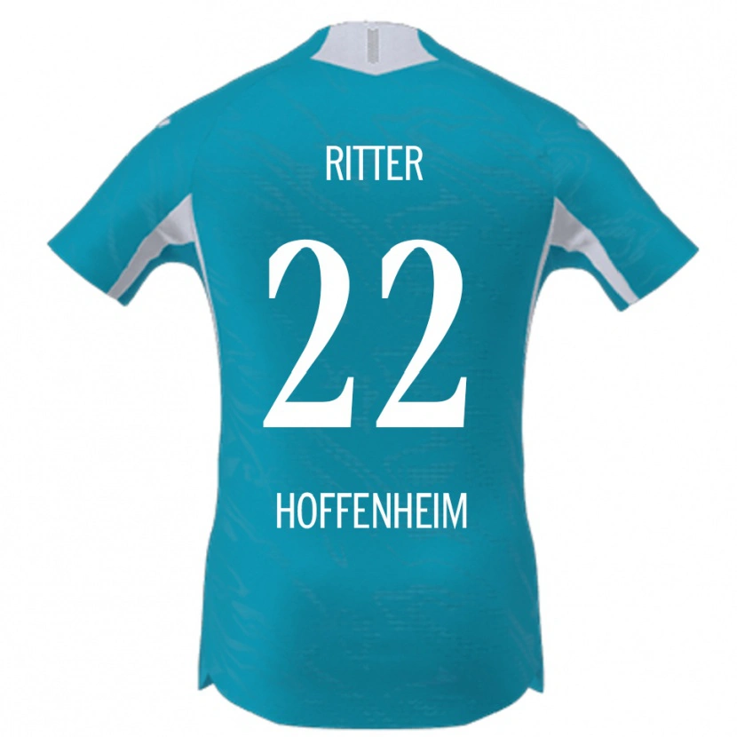 DanxenメンズSara Ritter#22スカイブルーアウェイシャツ2025/26ジャージーユニフォーム