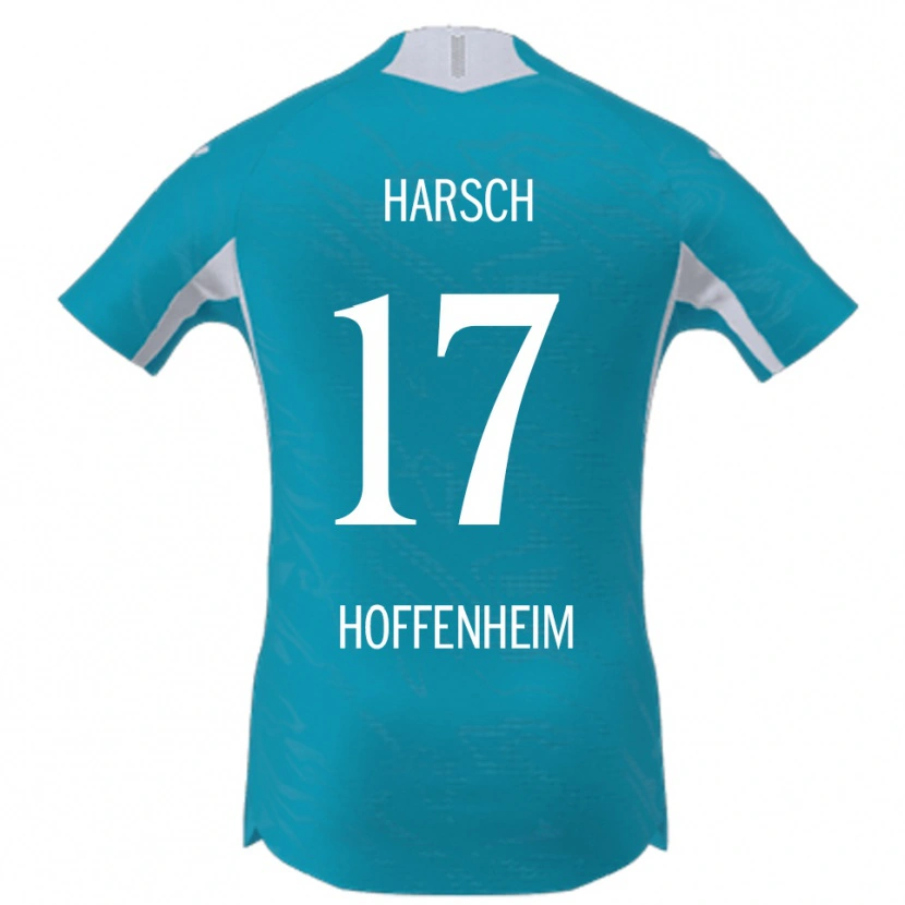 DanxenメンズFranziska Harsch#17スカイブルーアウェイシャツ2025/26ジャージーユニフォーム