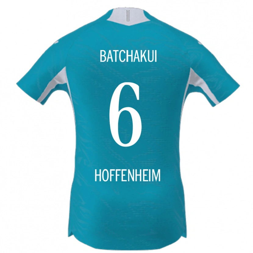 DanxenメンズKylian Batchakui#6スカイブルーアウェイシャツ2025/26ジャージーユニフォーム