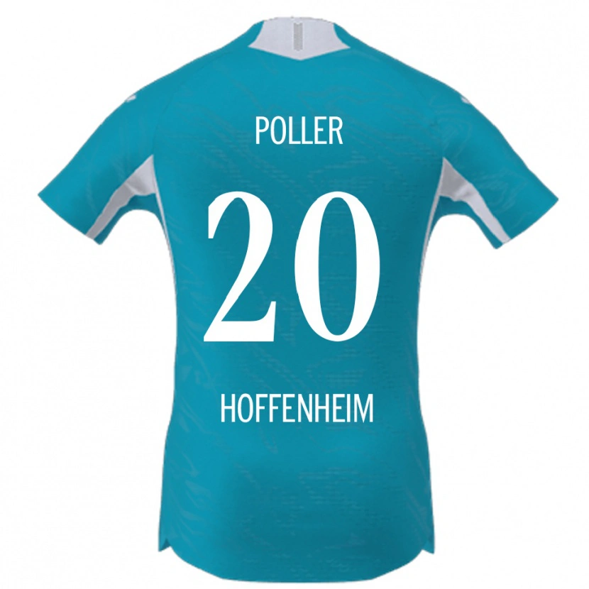 DanxenメンズTiago Poller#20スカイブルーアウェイシャツ2025/26ジャージーユニフォーム