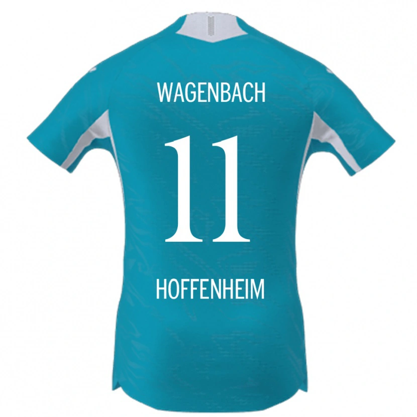 DanxenメンズLion Wagenbach#11スカイブルーアウェイシャツ2025/26ジャージーユニフォーム