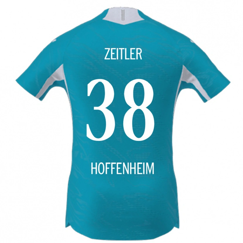 DanxenメンズDeniz Zeitler#38スカイブルーアウェイシャツ2025/26ジャージーユニフォーム