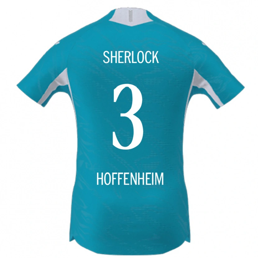 DanxenメンズFinn Sherlock#3スカイブルーアウェイシャツ2025/26ジャージーユニフォーム