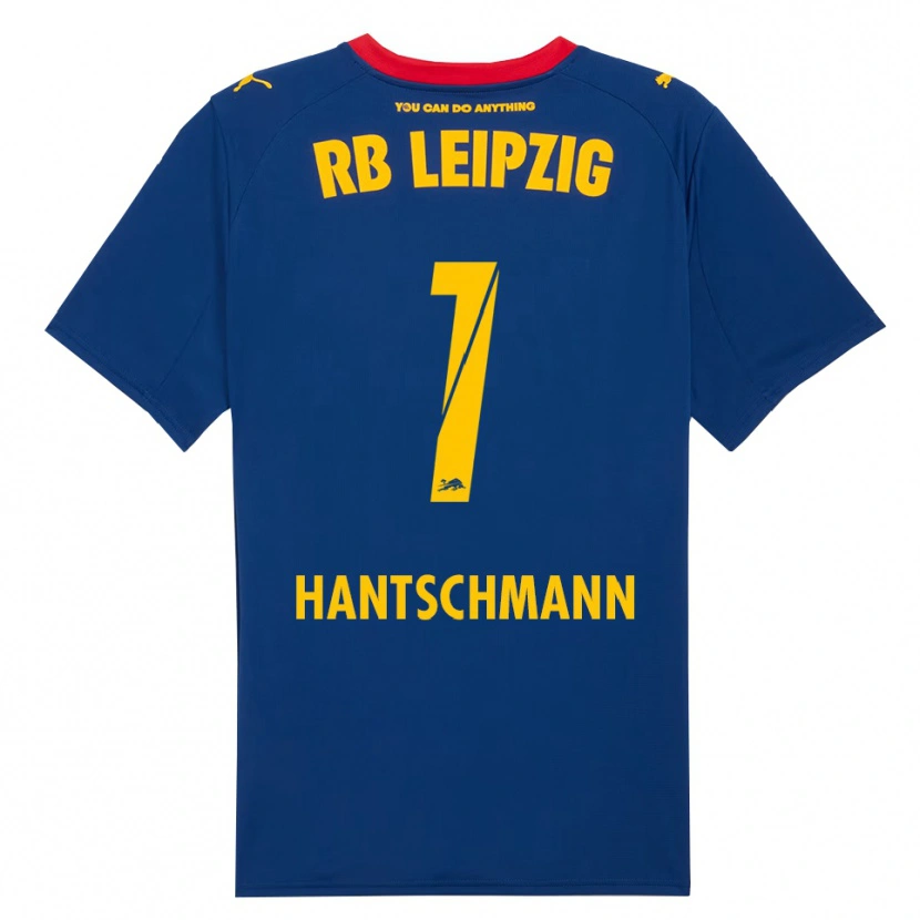 DanxenメンズFranz Hantschmann#1ネイビー レッドアウェイシャツ2025/26ジャージーユニフォーム