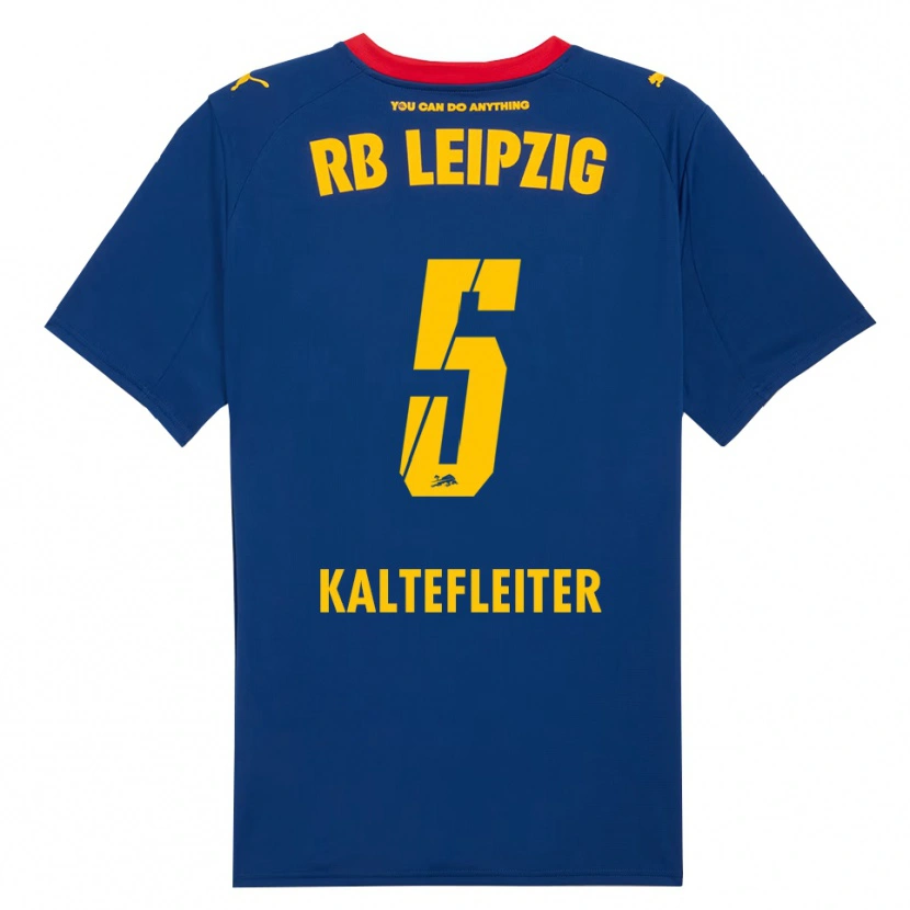 DanxenメンズBenno Kaltefleiter#5ネイビー レッドアウェイシャツ2025/26ジャージーユニフォーム