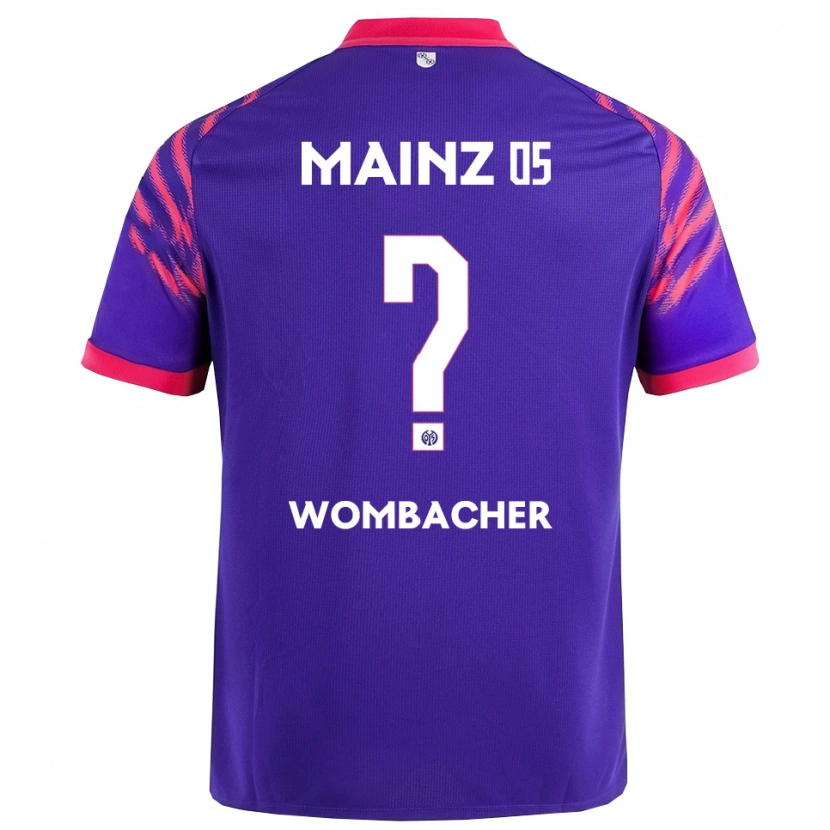 DanxenメンズFynn Wombacher#0ネイビー ピンクアウェイシャツ2025/26ジャージーユニフォーム
