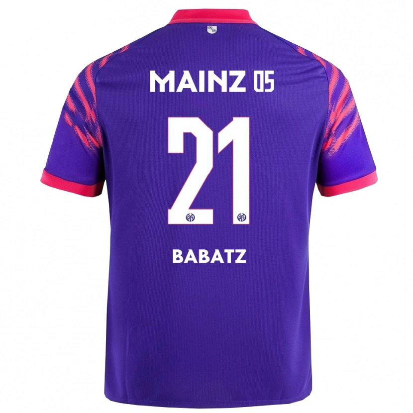 DanxenメンズLouis Babatz#21ネイビー ピンクアウェイシャツ2025/26ジャージーユニフォーム