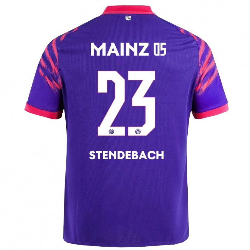 DanxenメンズJule Stendebach#23ネイビー ピンクアウェイシャツ2025/26ジャージーユニフォーム