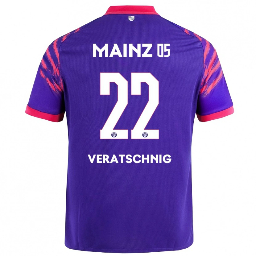 DanxenメンズNikolas Veratschnig#22ネイビー ピンクアウェイシャツ2025/26ジャージーユニフォーム
