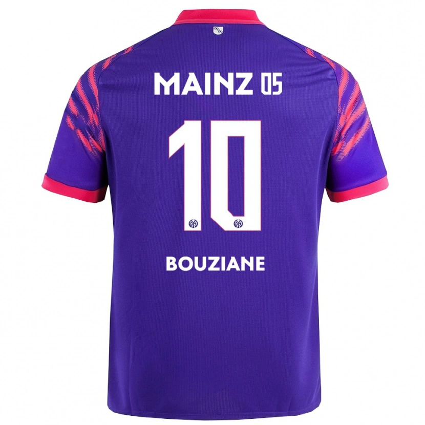 DanxenメンズChiara Bouziane#10ネイビー ピンクアウェイシャツ2025/26ジャージーユニフォーム