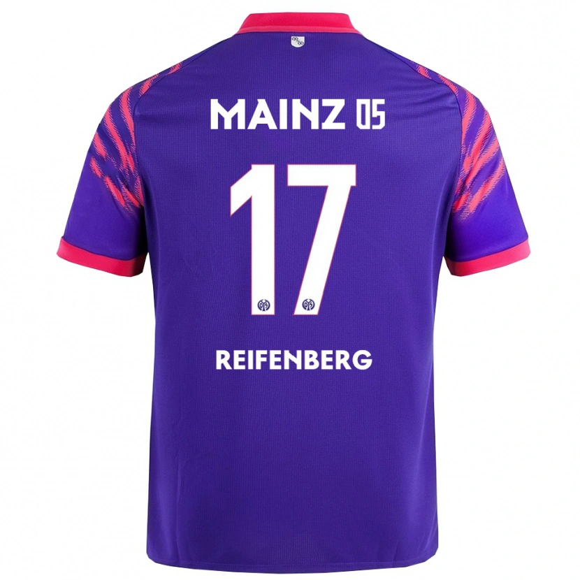 DanxenメンズMichelle Reifenberg#17ネイビー ピンクアウェイシャツ2025/26ジャージーユニフォーム