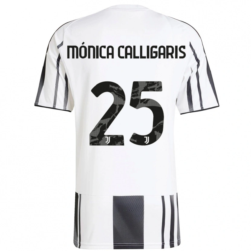 DanxenレディースViola Mónica Calligaris#25ホワイト ブラックホームシャツ2025/26ジャージーユニフォーム