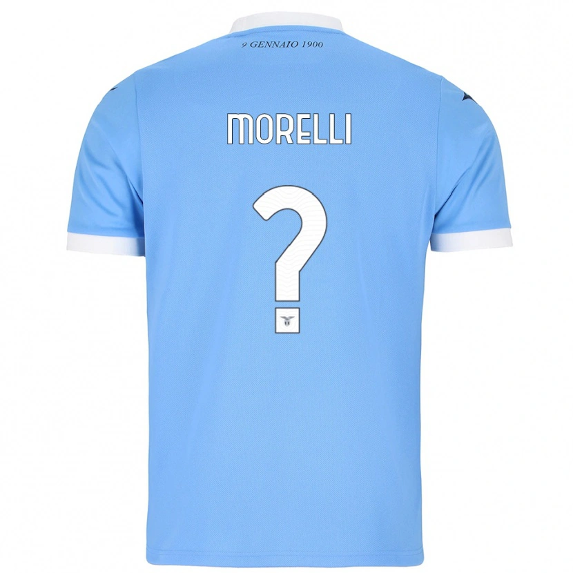 DanxenレディースManuel Morelli#0スカイブルー ホワイトホームシャツ2025/26ジャージーユニフォーム