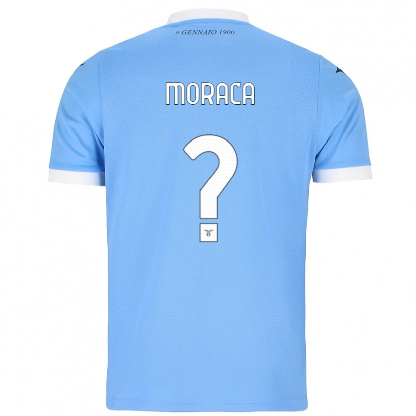 DanxenレディースGiuseppina Moraca#0スカイブルー ホワイトホームシャツ2025/26ジャージーユニフォーム