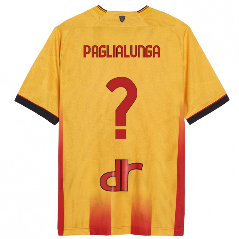 DanxenレディースRobert Paglialunga#0イエロー オレンジホームシャツ2025/26ジャージーユニフォーム