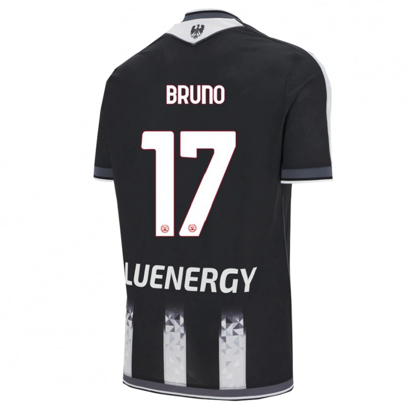 DanxenレディースElias Bruno#17ブラック ホワイトホームシャツ2025/26ジャージーユニフォーム
