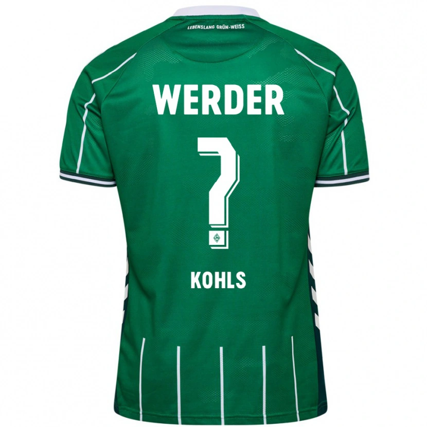 DanxenレディースJoris Kohls#0グリーン ホワイトホームシャツ2025/26ジャージーユニフォーム