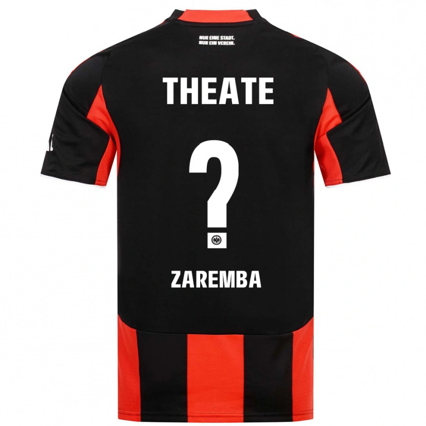 DanxenレディースMarcel Zaremba#0ブラック レッドホームシャツ2025/26ジャージーユニフォーム