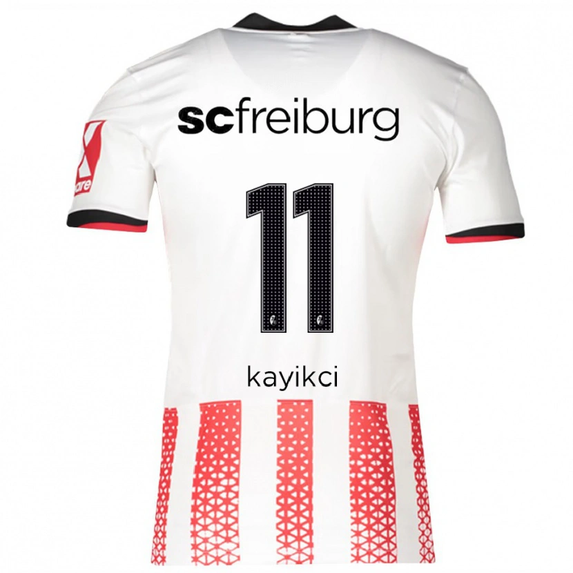 DanxenレディースHasret Kayikçi#11ホワイト レッドホームシャツ2025/26ジャージーユニフォーム