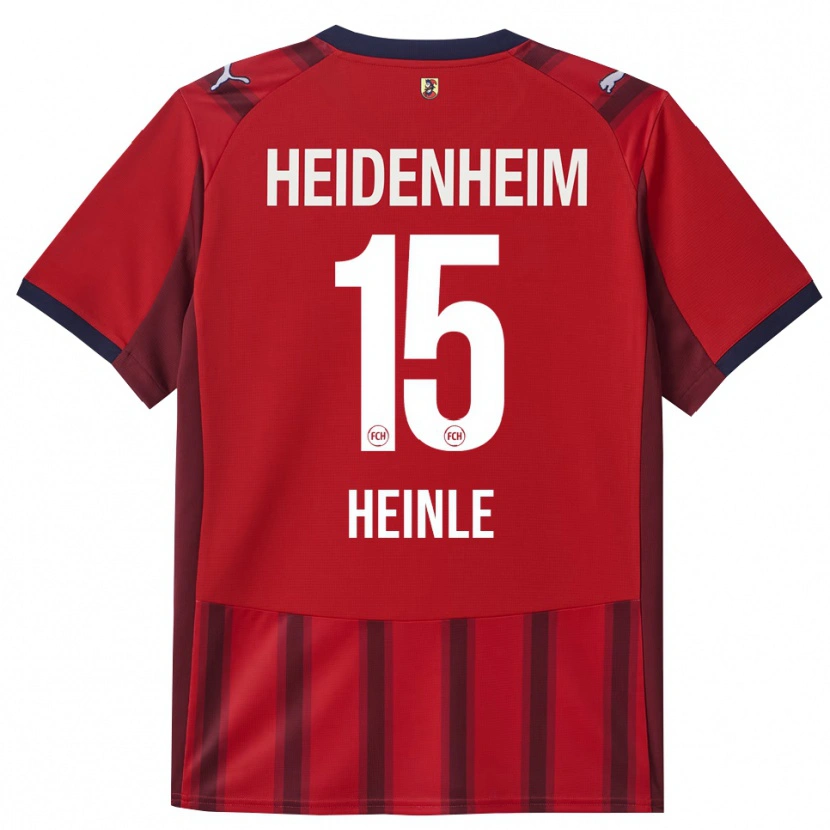 DanxenレディースPaul Heinle#15レッド ネイビーホームシャツ2025/26ジャージーユニフォーム