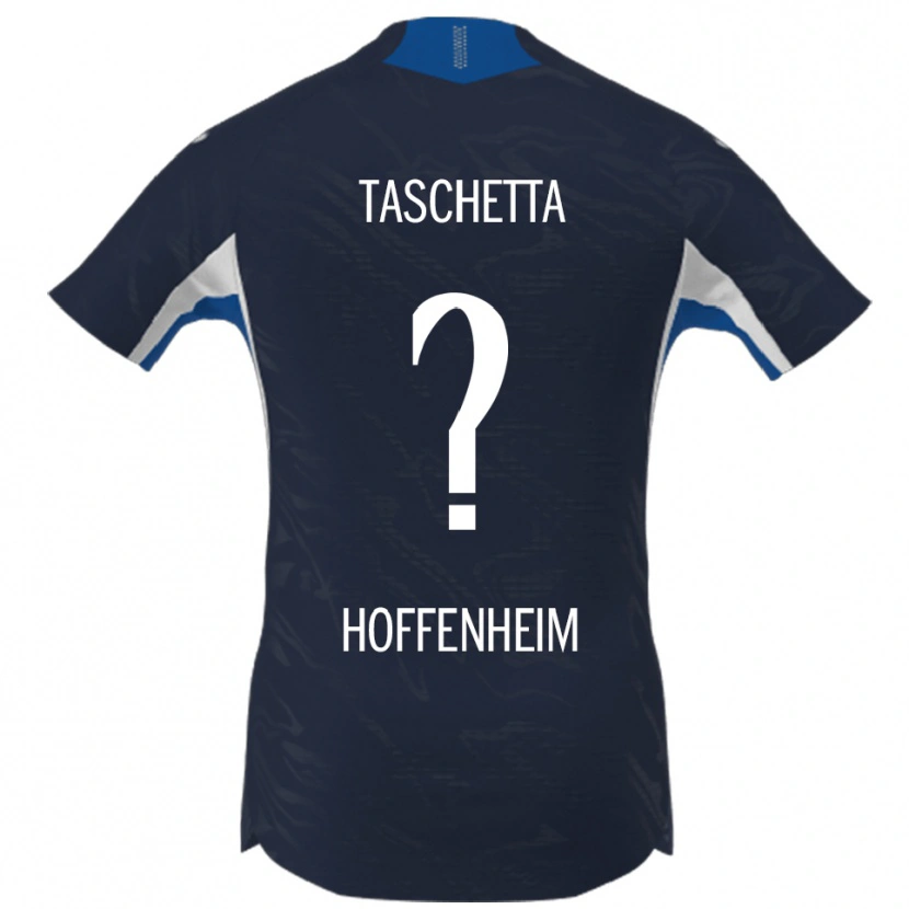 DanxenレディースVincenzo Taschetta#0ネイビー ホワイトホームシャツ2025/26ジャージーユニフォーム
